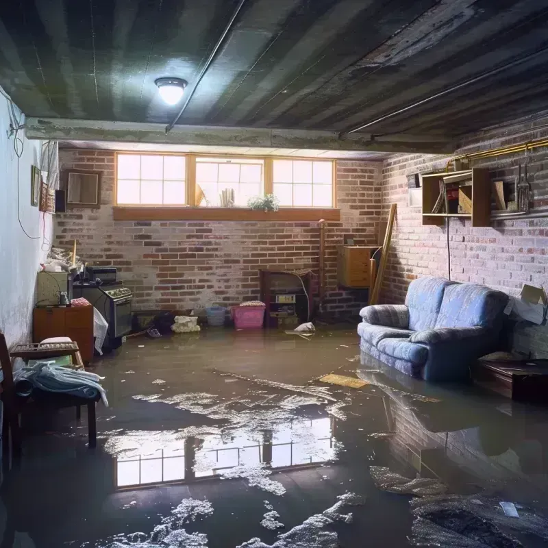 Flooded Basement Cleanup in New Territory, TX